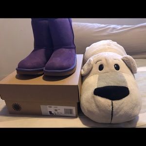 Brand new Ugg purple toddler boot